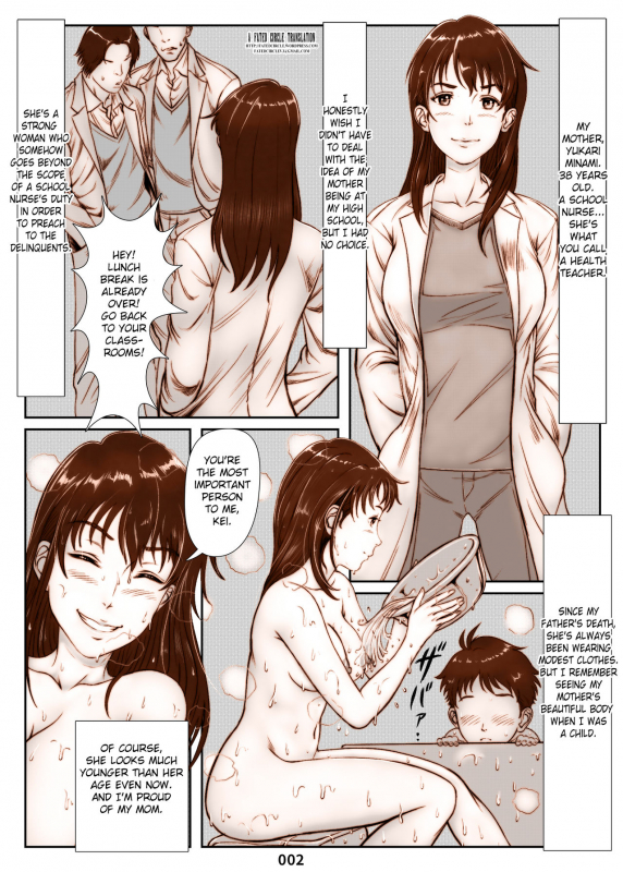 [Shimoda Nekomaru] Mikami Kei no Yuuutsu ~Tenkousei ni Netorareta Haha~ [English] [Fated Circle]_01