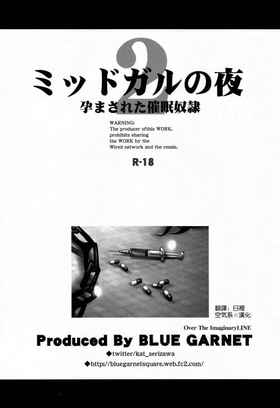 [BLUE GARNET (Serizawa Katsumi)] Midgar no Yoru 2 (Final Fantasy VII) [Chinese] [空気系☆漢化]_03
