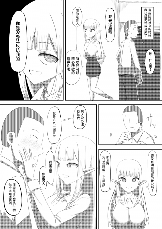 [Chuuya] Ore ga Succubus ni Natte Mesu Ochi suru Hanashi [Chinese] [紫苑汉化组]_03