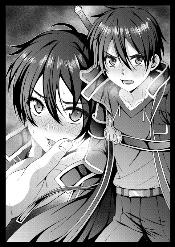 [InkStone (Amami Ryouko)] Kuro no Kenshi Ryoujoku (Sword Art Online) [Chinese] [pinkfriday变夫人] [Digital]_59