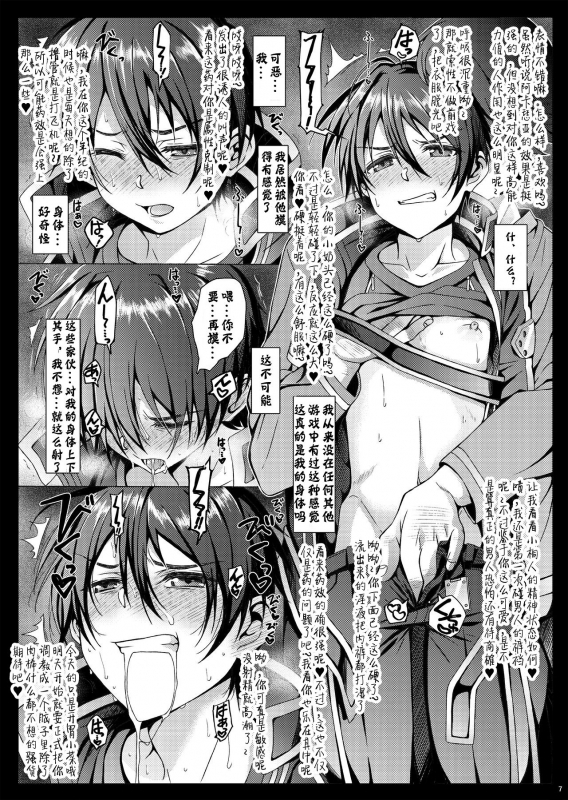 [InkStone (Amami Ryouko)] Kuro no Kenshi Ryoujoku (Sword Art Online) [Chinese] [pinkfriday变夫人] [Digital_06