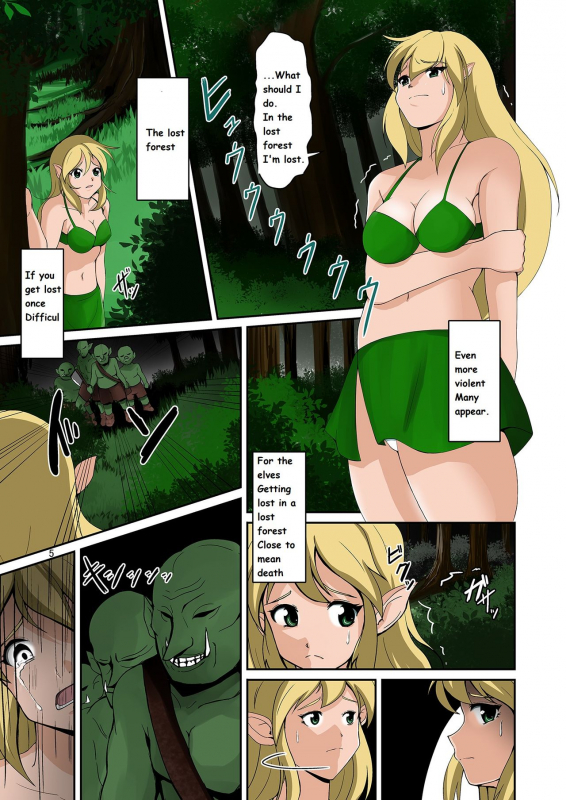 [Iwashita Shoten (Iwashita)] Elf to Orc no Irekawari Dark Bon Elf and Orc Replacement Dark Book [English] [Digital]_03