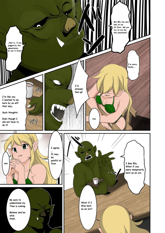 [Iwashita Shoten (Iwashita)] Elf to Orc no Irekawari Dark Bon Elf and Orc Replacement Dark Book [English] [Digital]_11