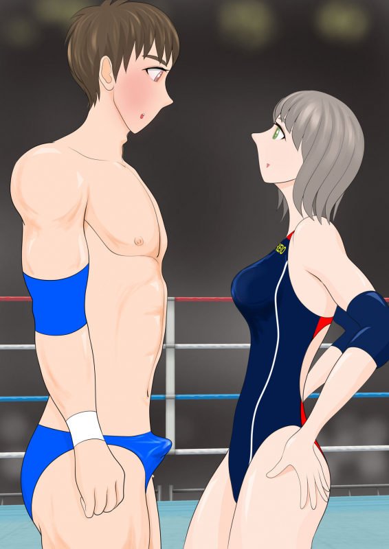 [JUN] Gyaku Ryona Koukou Pro Wres-bu 1 ~Azato Kawaii Joshi vs Junjou Danshi~_63