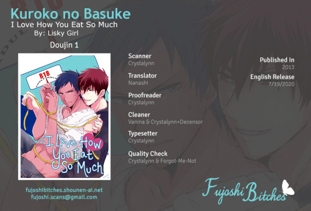 [Lisky Girl (Sayako)] I Love How You Eat So Much (Kuroko no Basuke) [English]_01
