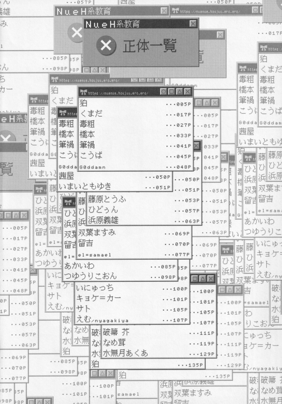 [Nigawarai Yashiki (Various)] NueH Kei Kyouiku (Touhou Project)_002