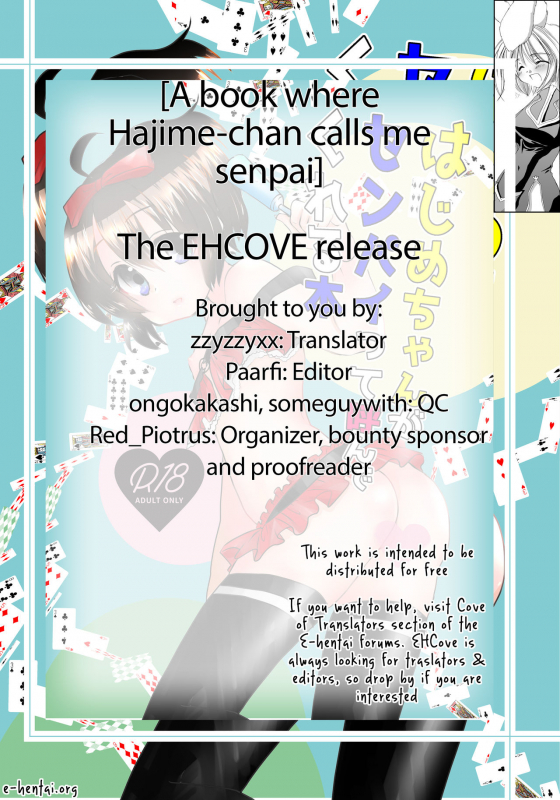 [Onegai Darling 36°C (Tsukune)] Hajime-chan ga Senpai tte Yonde Kureru Hon A Book Where Hajime-san Calls me Senpai (Saki) [English] [EHCOVE] [Digital]_11