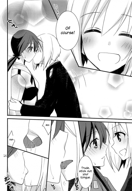 [Pikopikotei (Inoue Mitan)] Trude ni H na Koto Shichatta We Did Lewd Things to Trude (Strike Witches) [English]_12