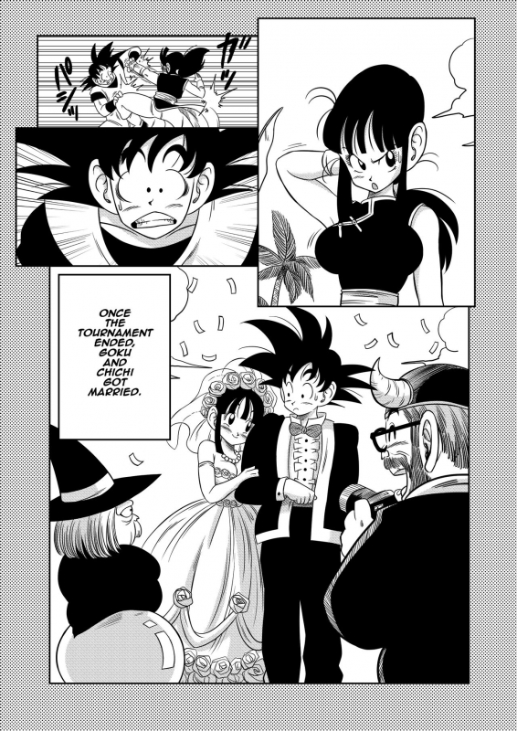 [Yamamoto] Korai kara no Narawashi Niizuma e no Ecchi na Itazura An Ancient Tradition - Young Wife is Harassed! (Dragon Ball Z) [English]_01