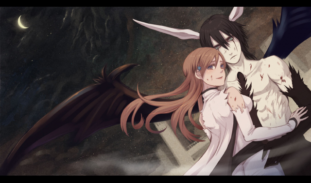 inoue orihime+ulquiorra cifer