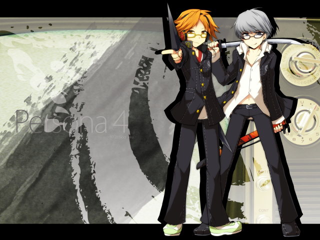 hanamura yousuke+narukami yuu