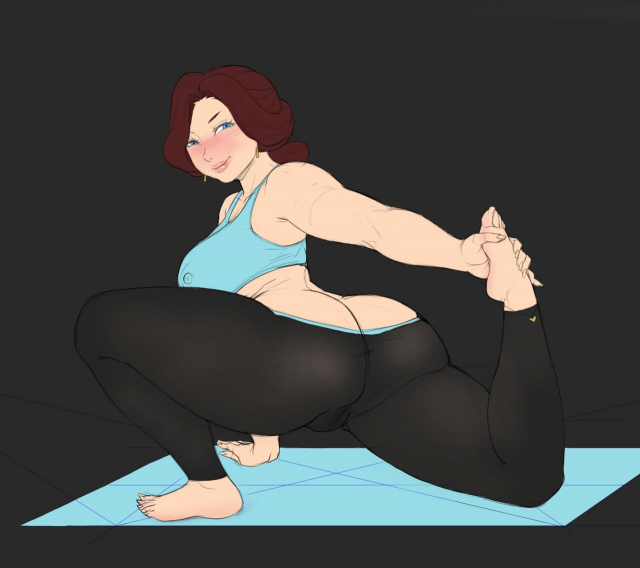 linda roberts+yoga milf