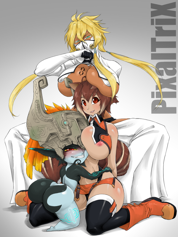 arrancar+imp midna+makoto nanaya+midna+squirrel girl+tia harribel