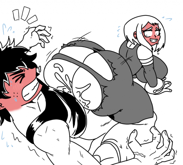 izuku midoriya+ochako uraraka