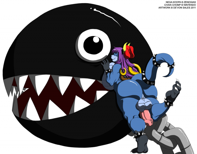 chain chomp+koopa+nega koopa