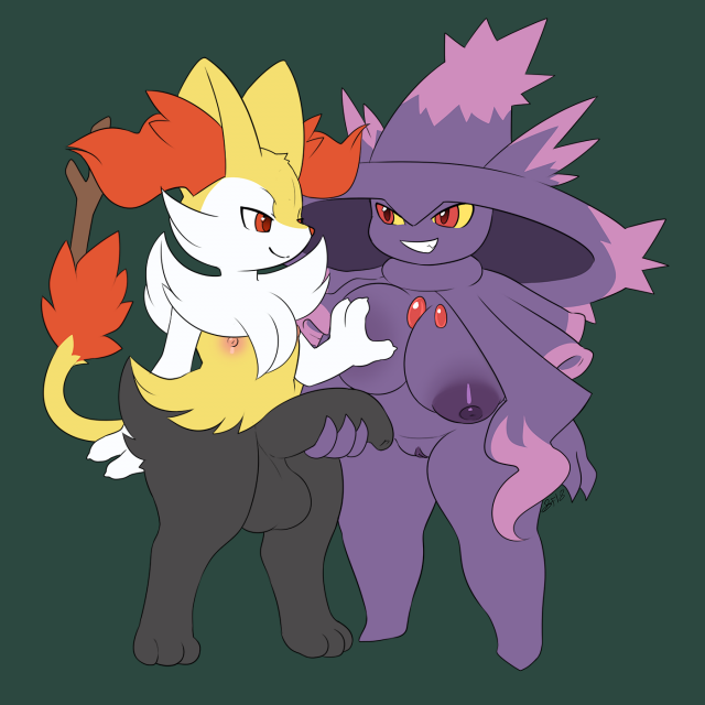 braixen+mismagius+original character