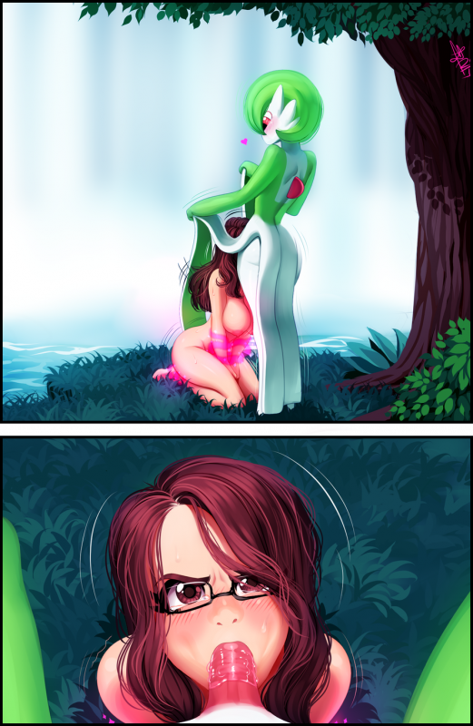 gardevoir+original character+trainer iris