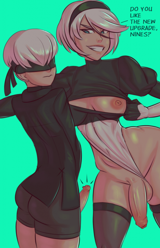 yorha 2b+yorha 9s