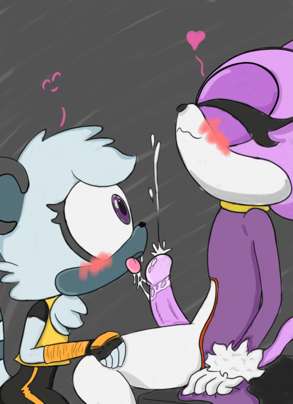 blaze the cat+tangle the lemur