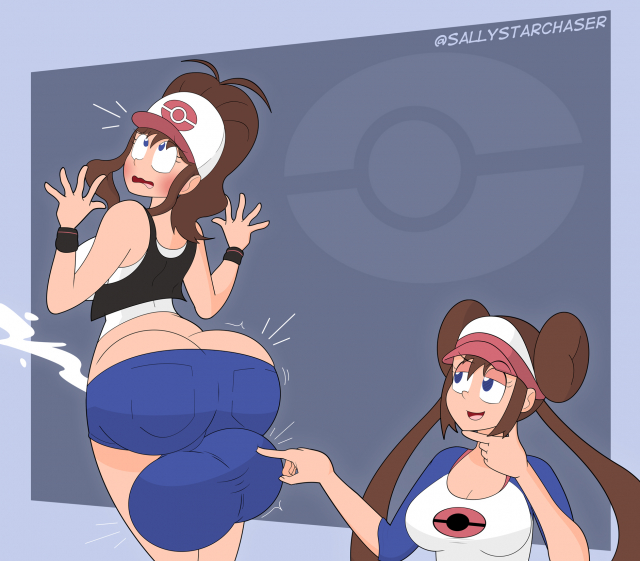 hilda (pokemon)+rosa (pokemon)