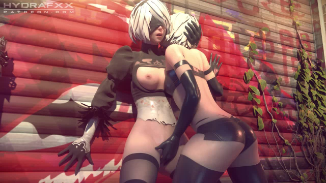 yorha 2b+yorha a2