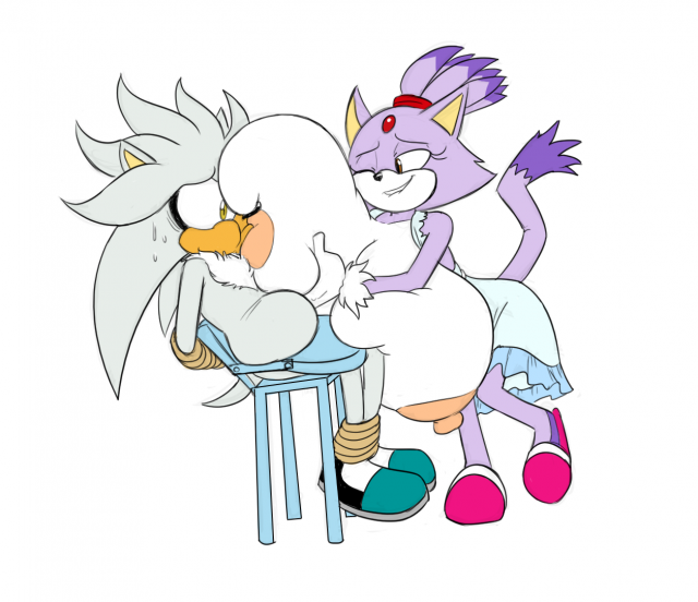 blaze the cat+silver the hedgehog