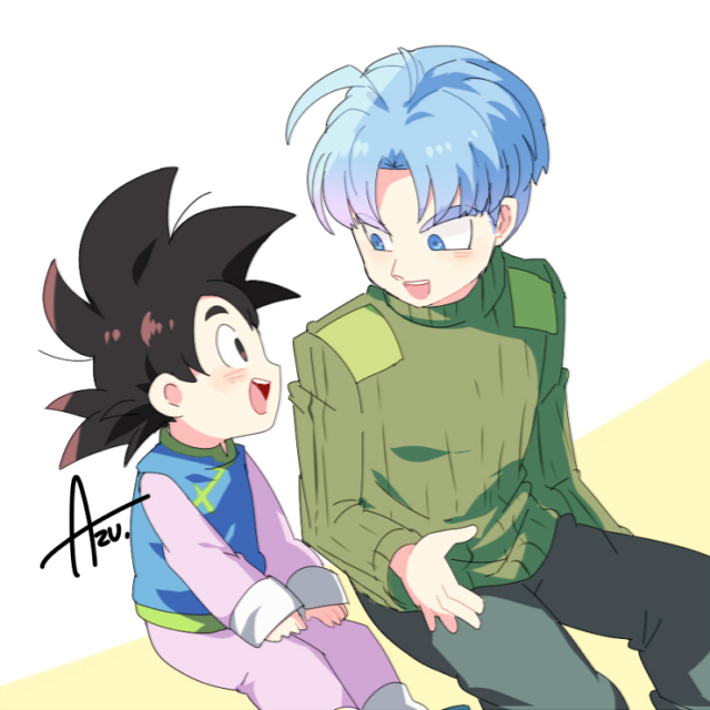 son goten+trunks (dragon ball)