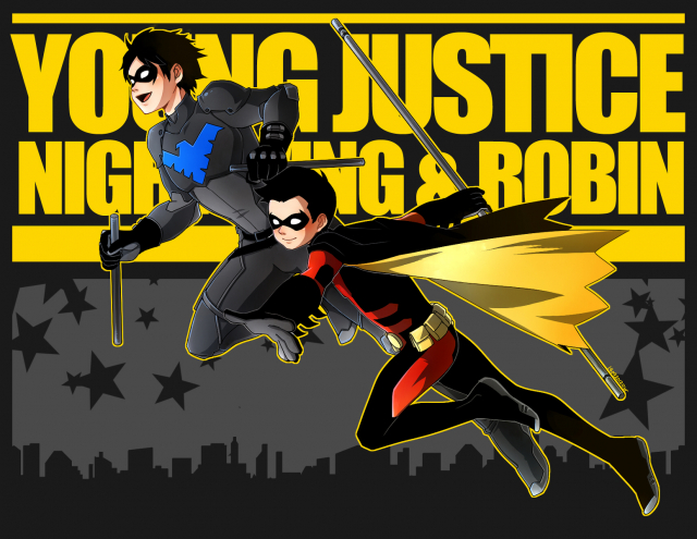 dick grayson+nightwing+robin (dc)+tim drake