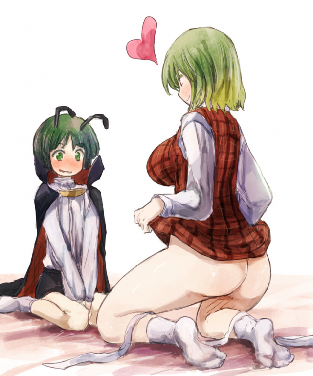 kazami yuuka+wriggle nightbug