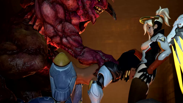 baron of hell+jackal pharah+mercy+pharah