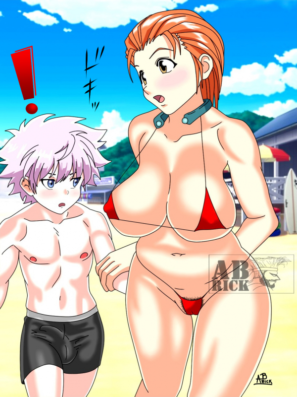 killua zoldyck+mito freecss