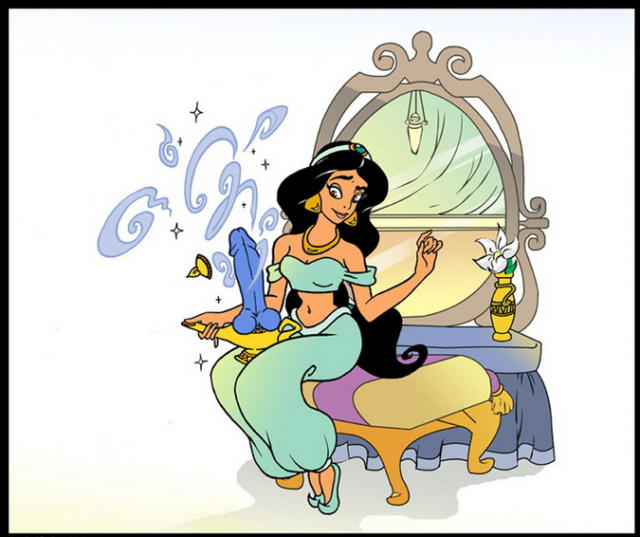 genie (aladdin)+jasmine