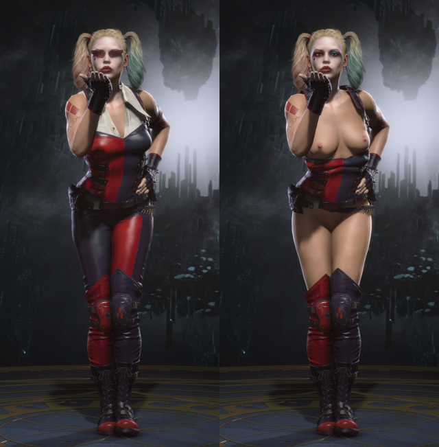 cassie cage+harley quinn
