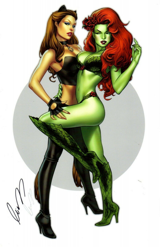 catwoman+pamela isley+poison ivy+selina kyle