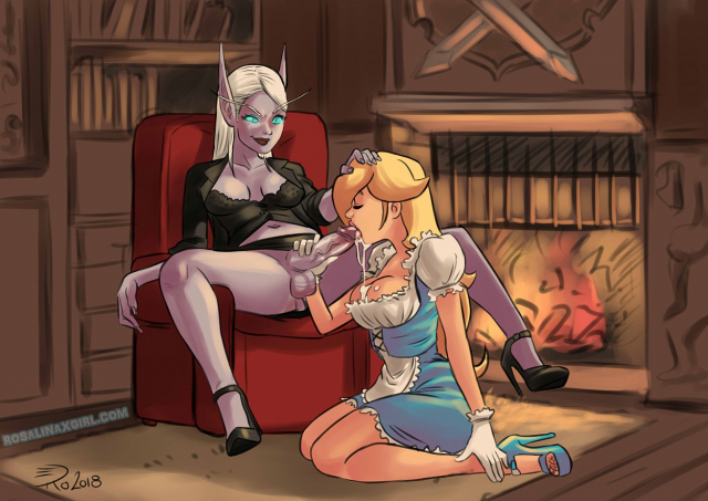 night elf+princess rosalina