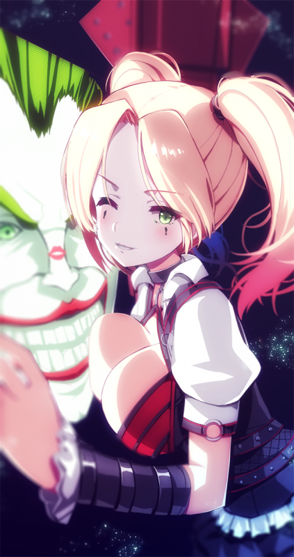 harley quinn+the joker