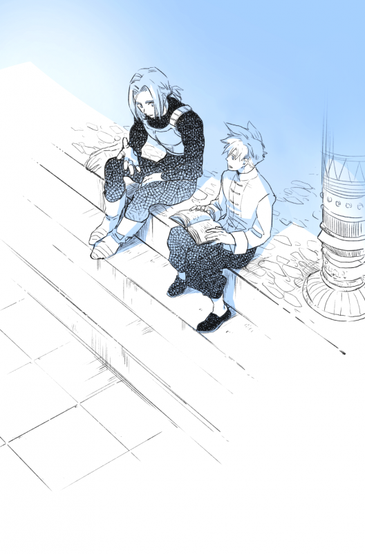 son gohan+trunks (dragon ball)