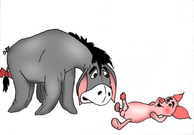 eeyore+piglet