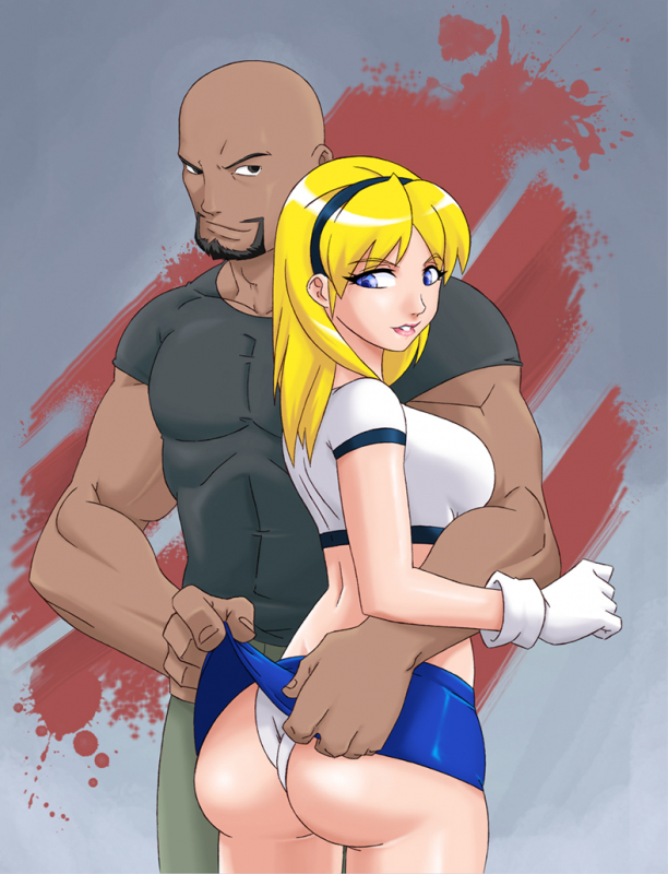 luke cage+supergirl