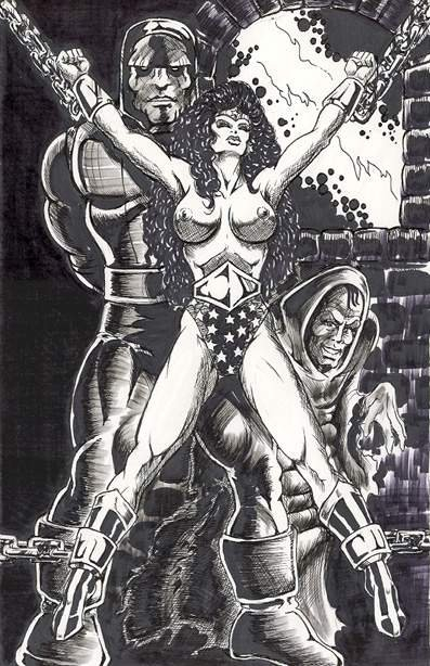 darkseid+desaad+diana prince+wonder woman