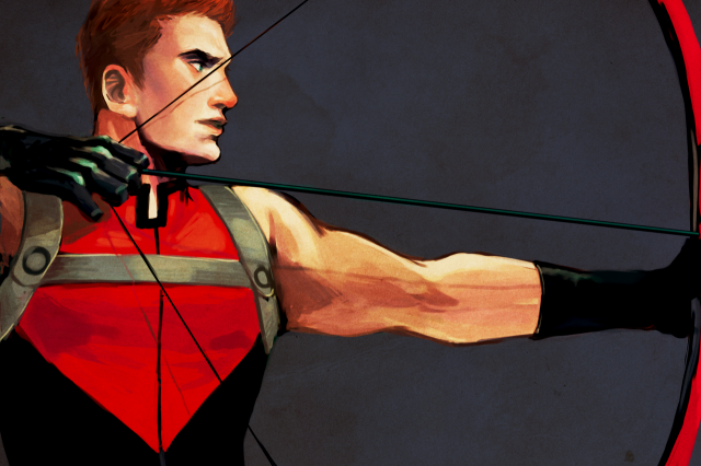 archer+red arrow+roy harper