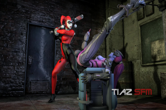 harley quinn+widowmaker