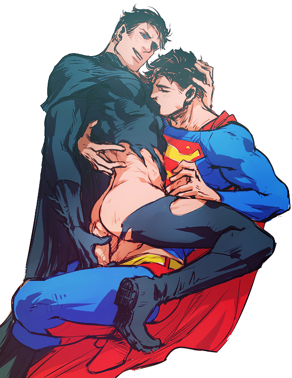 batman+bruce wayne+superman