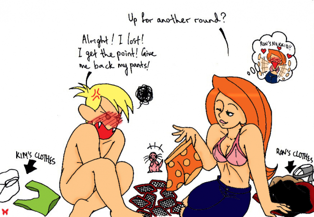 kimberly ann possible+ron stoppable+rufus