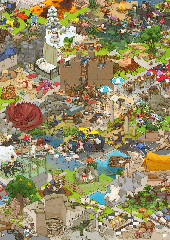 buddha+hard gay+ico (character)+lemuel gulliver+ronald mcdonald+snow white (disney)+yorda