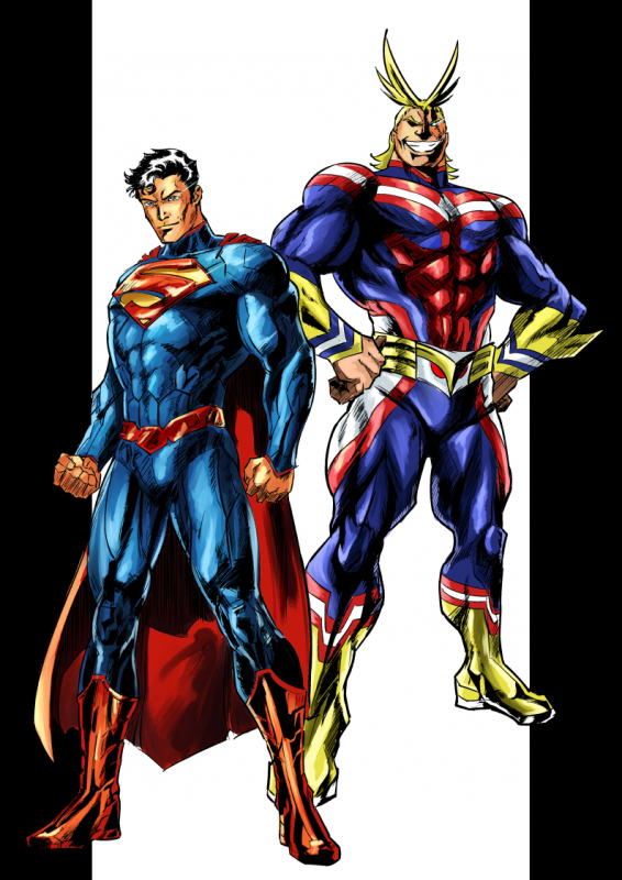 all might+superman