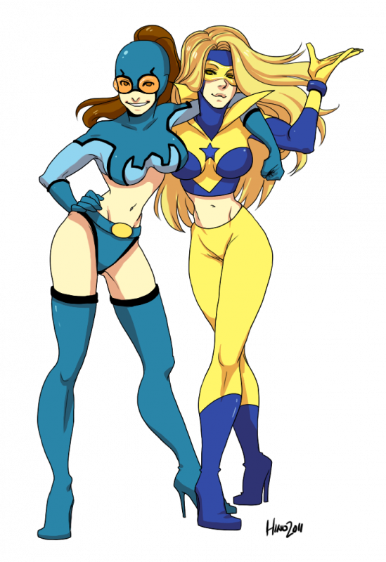 blue beetle+booster gold+ted kord