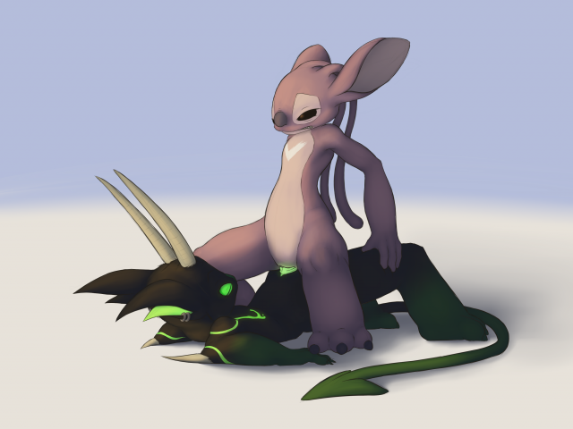 angel (lilo & stitch)+experiment (species)+fan character