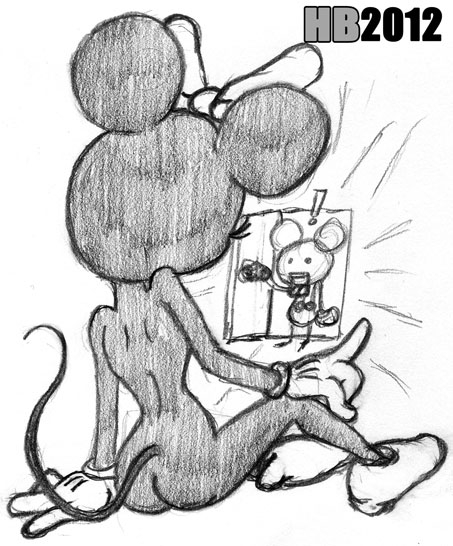 mickey mouse+minnie mouse