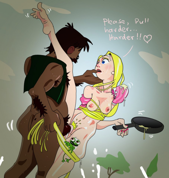 pascal (tangled)+rapunzel